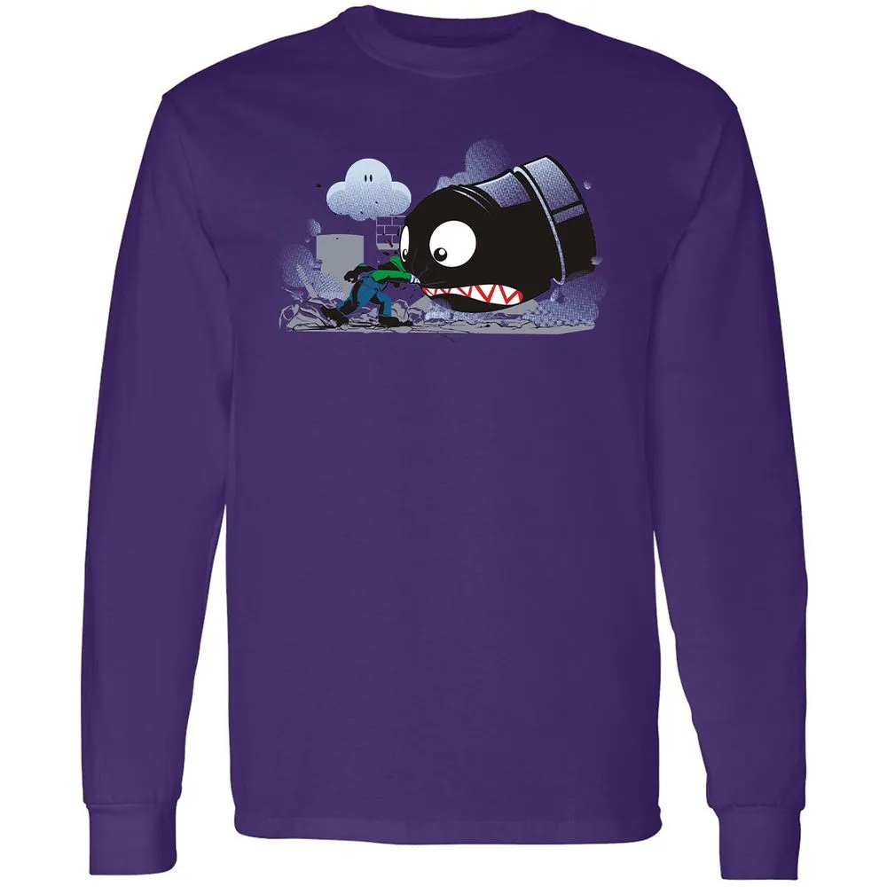 Long Sleeve T-Shirt - 9VVQ4JHY - Purple - 13