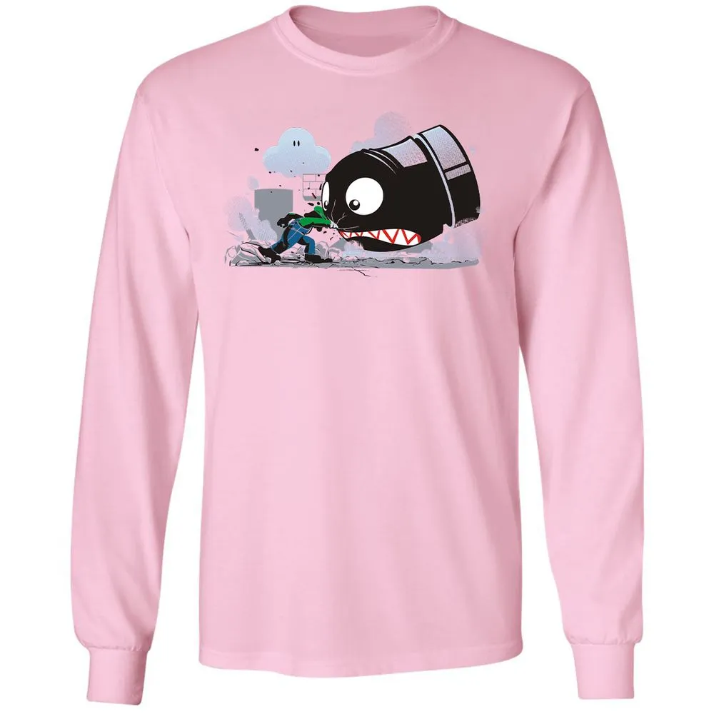 Long Sleeve T-Shirt - 9VVQ4JHY - Light Pink - 3