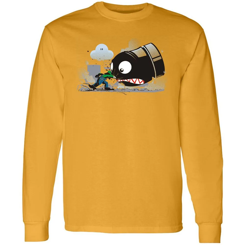 Long Sleeve T-Shirt - 9VVQ4JHY - Gold - 9