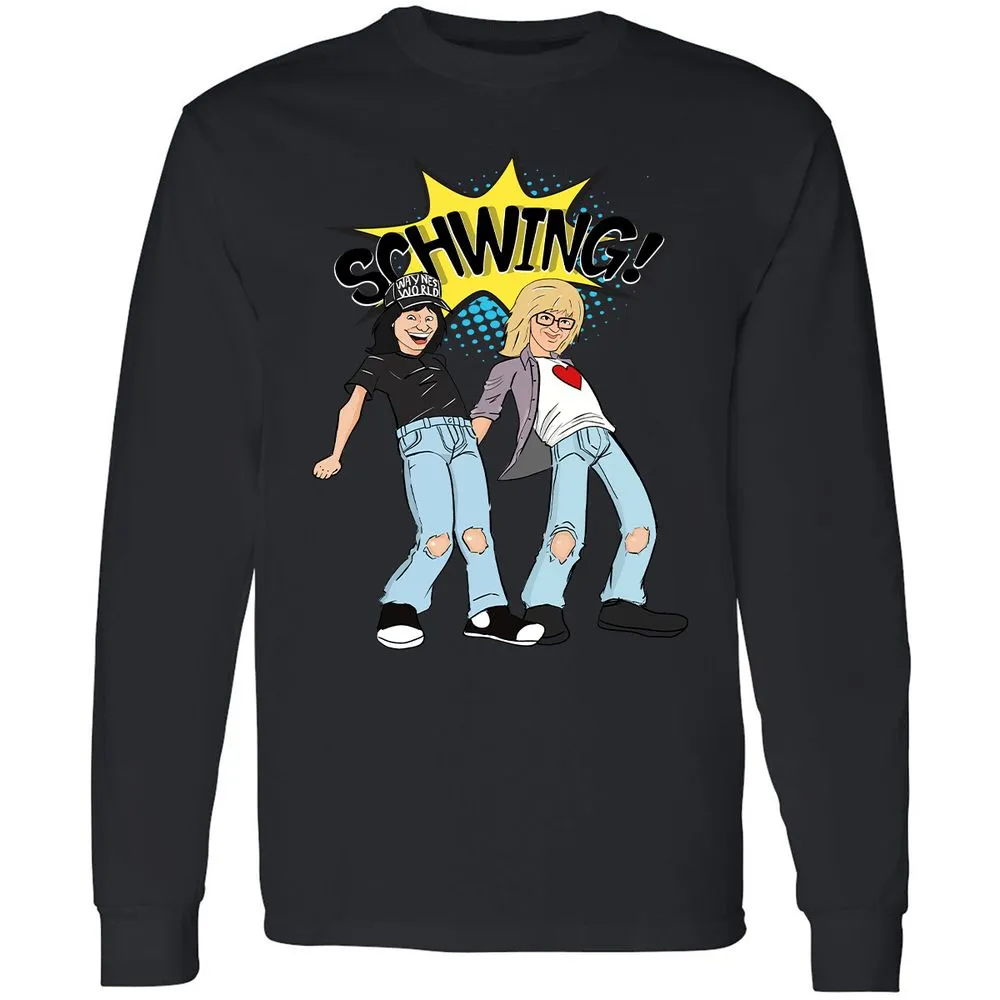 Long Sleeve T-Shirt - EBQ3QCQZ - Black - 16