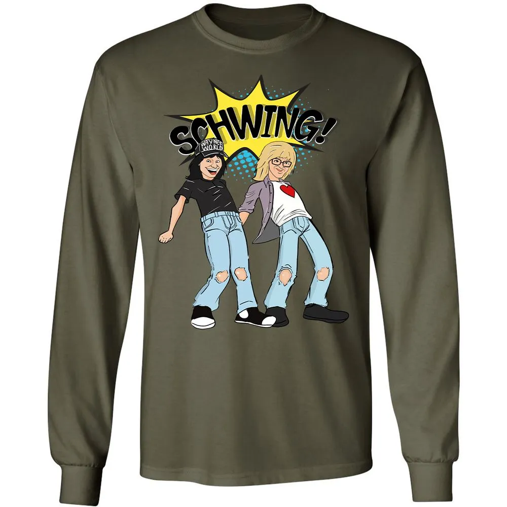Long Sleeve T-Shirt - EBQ3QCQZ - Military Green - 7