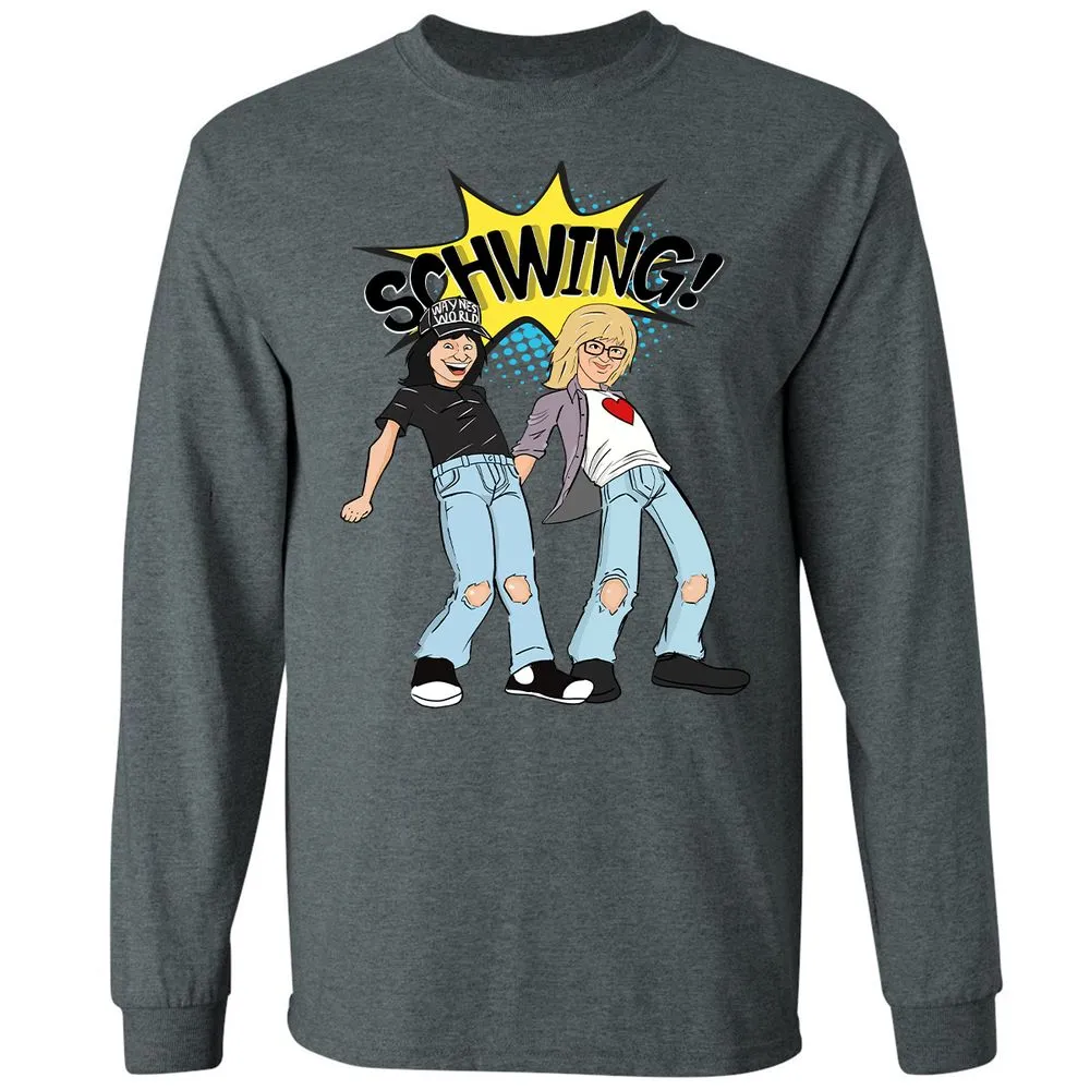 Long Sleeve T-Shirt - EBQ3QCQZ - Dark Heather - 15
