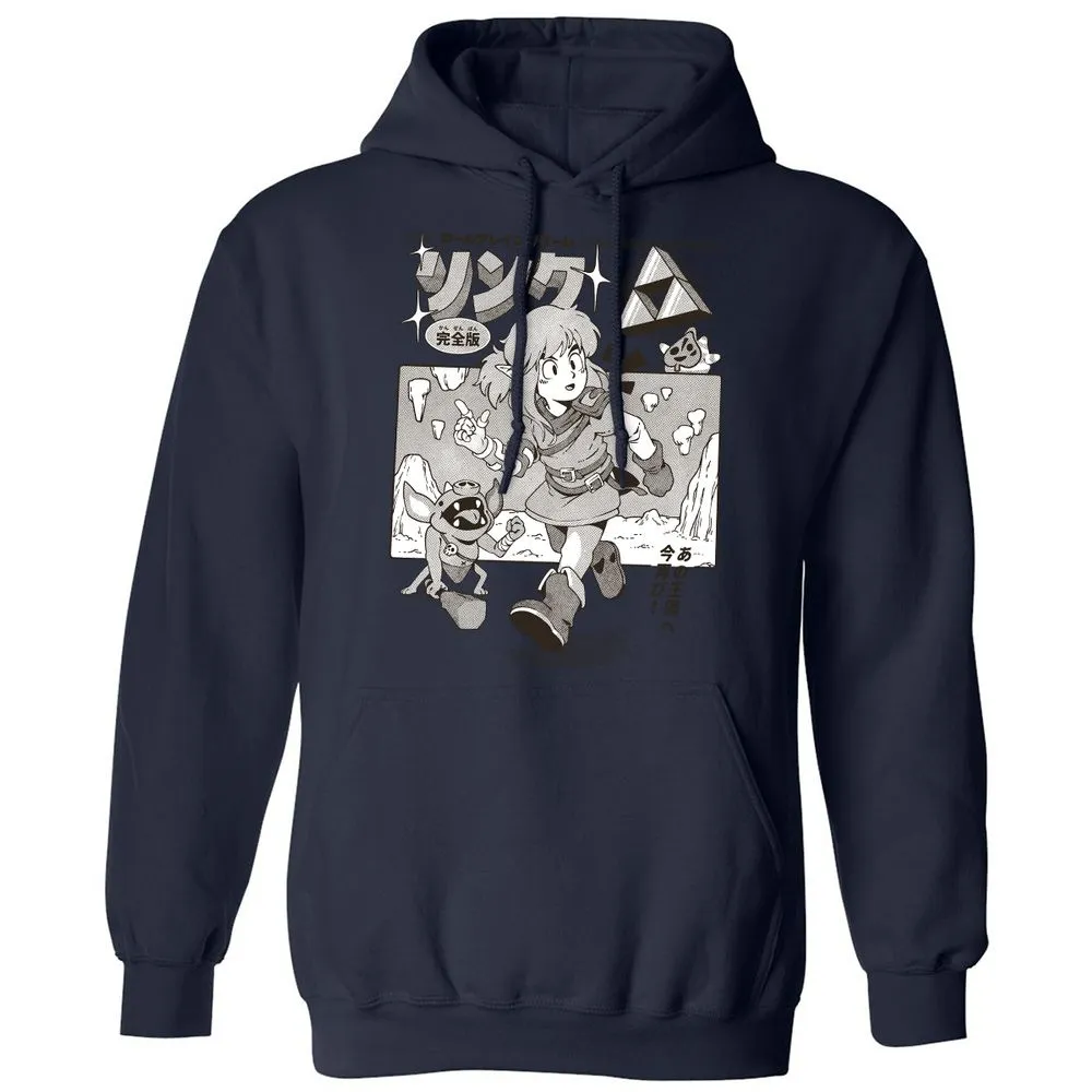 Classic Unisex Hoodie - P96DW1JL - Navy - 8