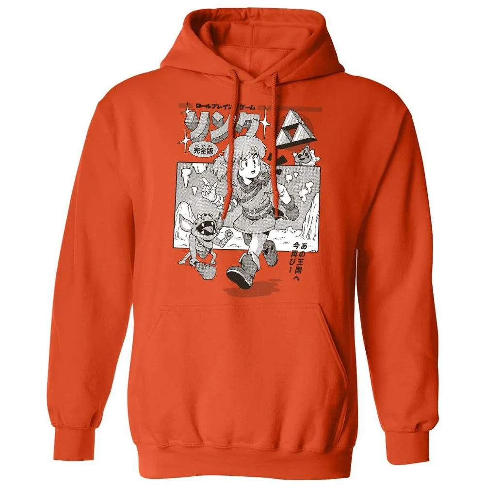Classic Unisex Hoodie - P96DW1JL - Orange - 10
