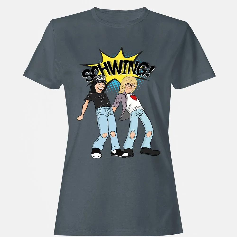 Women's T-Shirt - LU7JW7ST - Charcoal - 3