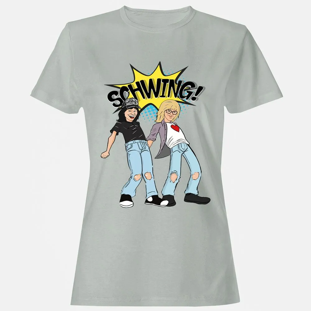 Women's T-Shirt - LU7JW7ST - Ash - 2