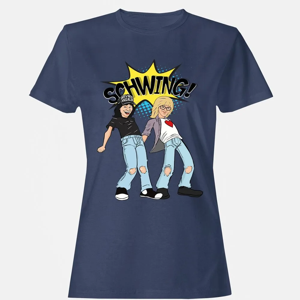 Women's T-Shirt - LU7JW7ST - Navy - 10