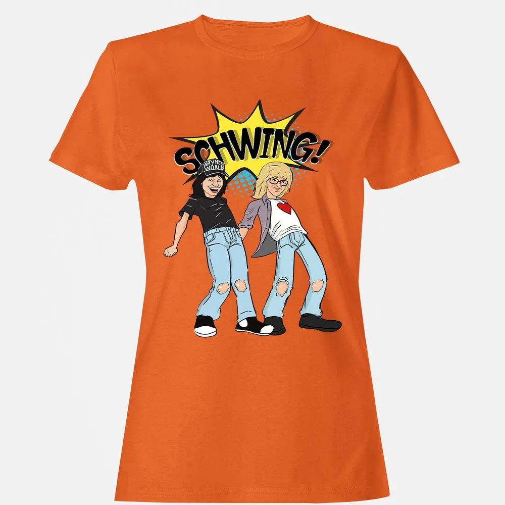 Women's T-Shirt - LU7JW7ST - Orange - 11