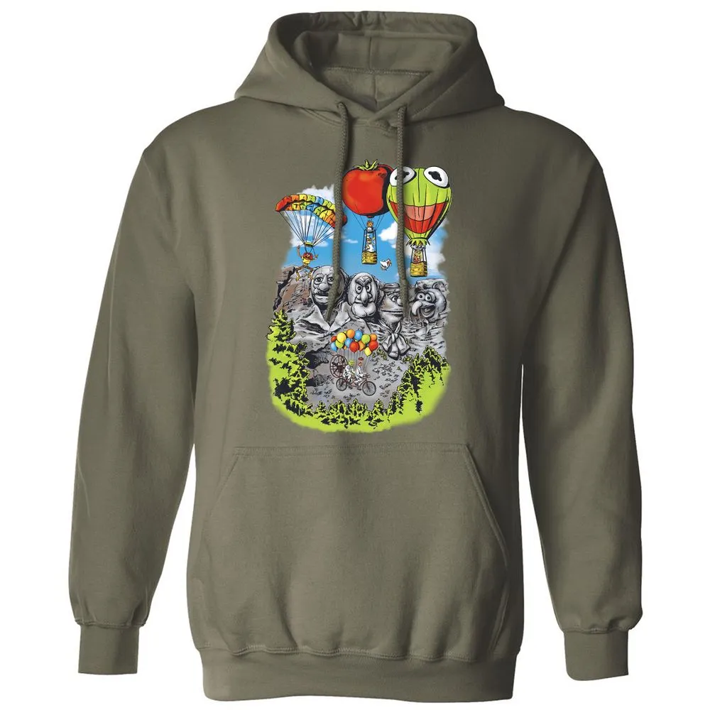 Classic Unisex Hoodie - UUNTTSEL - Military Green - 4