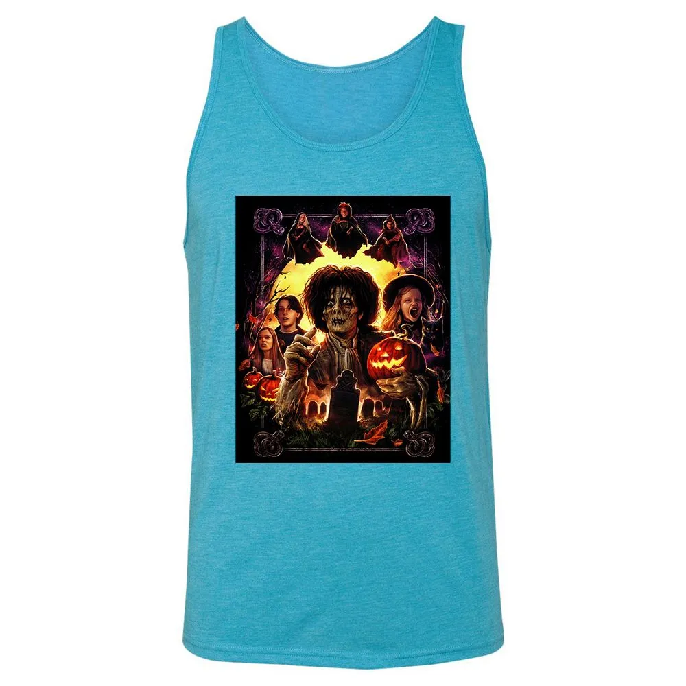 Unisex Jersey Tank - 43CNFBDA - Aqua Triblend - 3