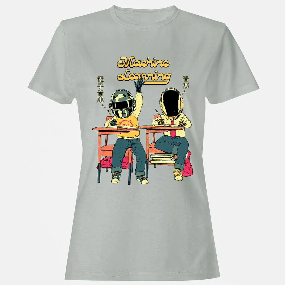 Women's T-Shirt - R2GYMF5J - Ash - 2
