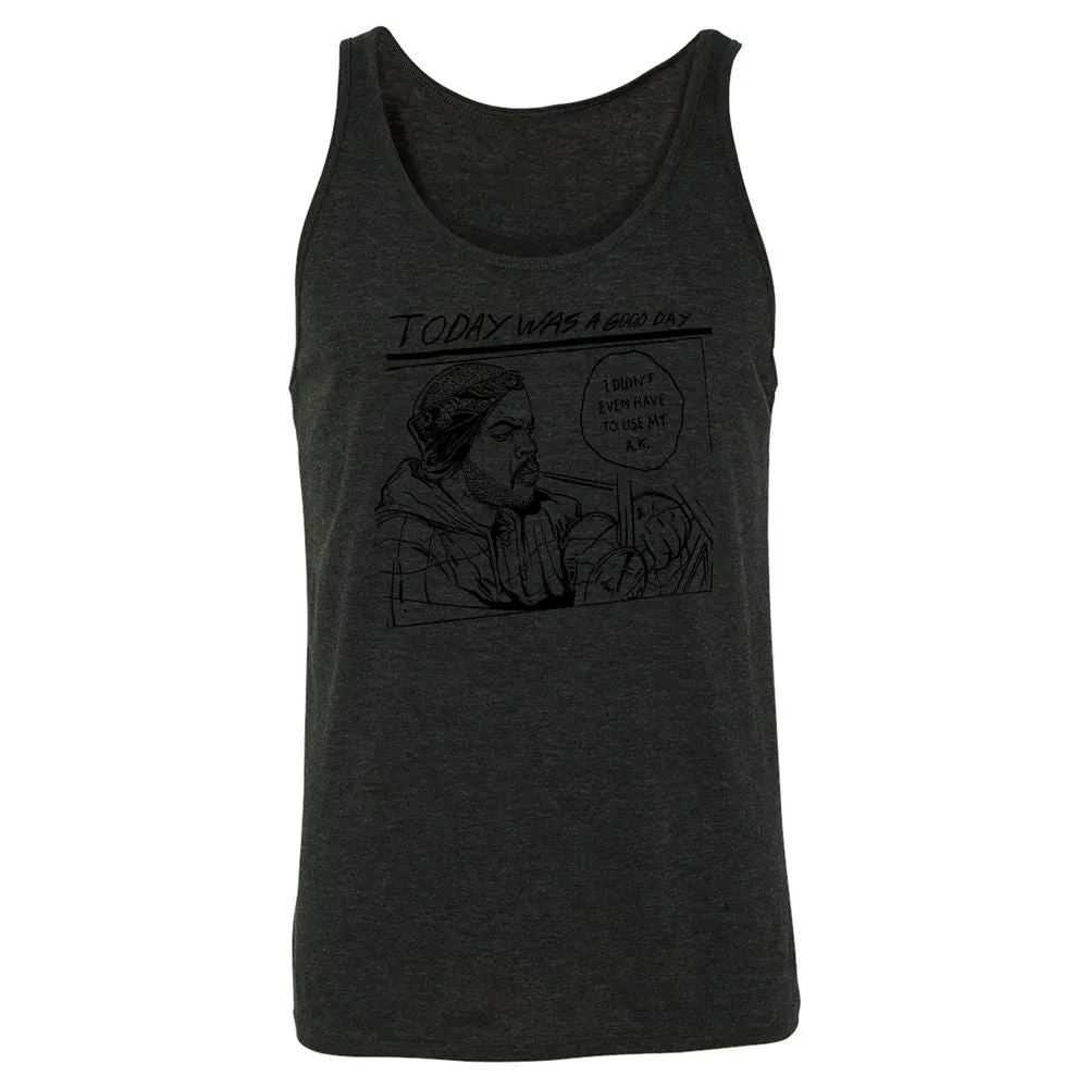Unisex Jersey Tank - QQSJDJYS - Charcoal Black Triblend - 5