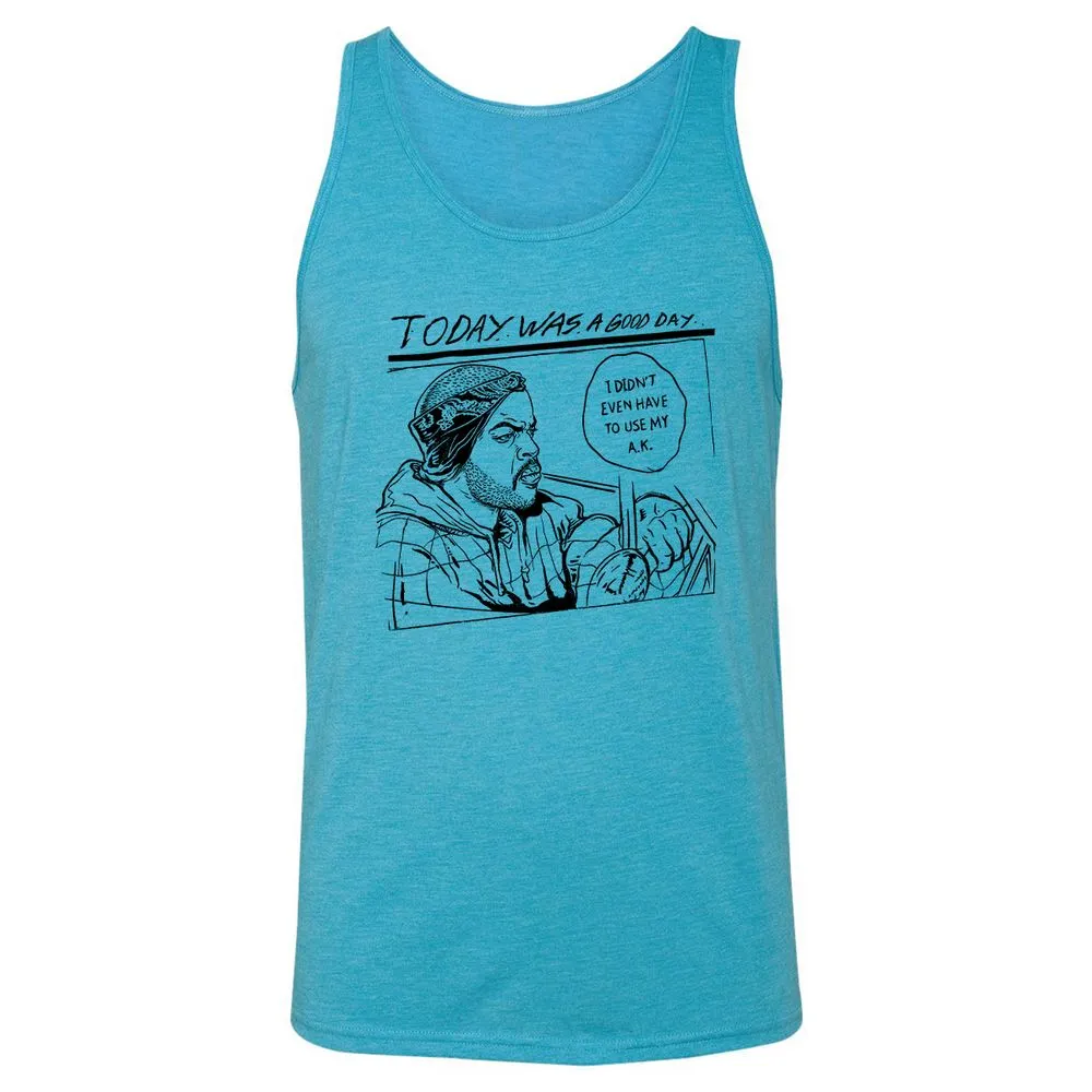 Unisex Jersey Tank - QQSJDJYS - Aqua Triblend - 3