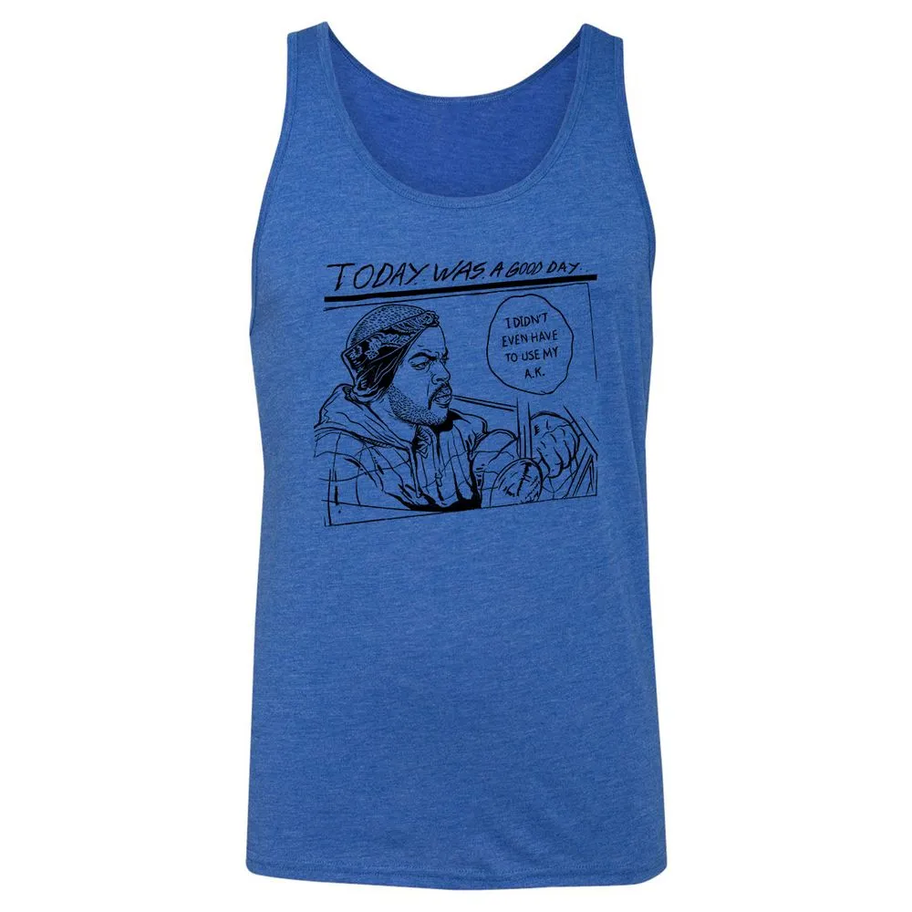 Unisex Jersey Tank - QQSJDJYS - True Royal Triblend - 12