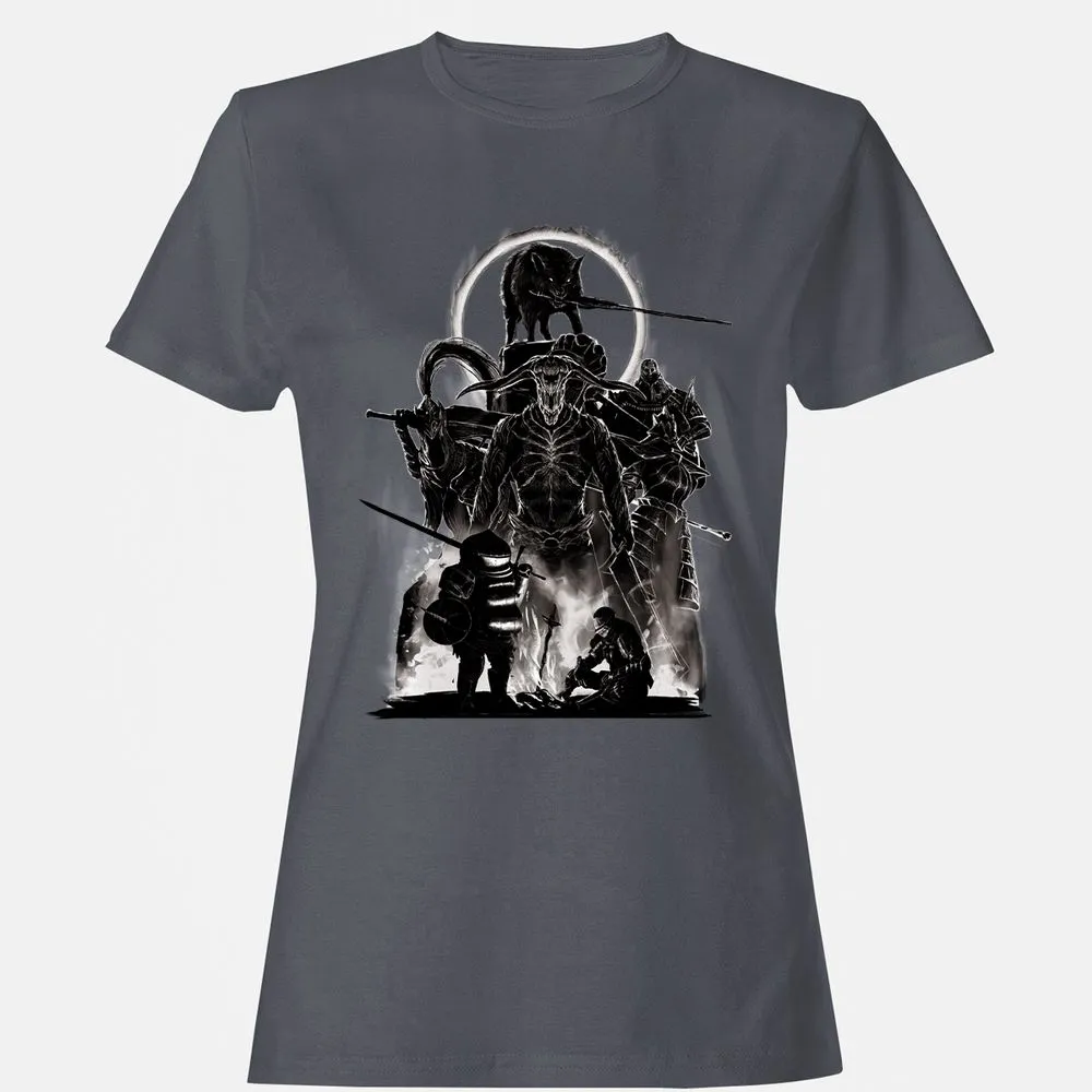 Women's T-Shirt - XD8QVQM2 - Dark Heather - 5