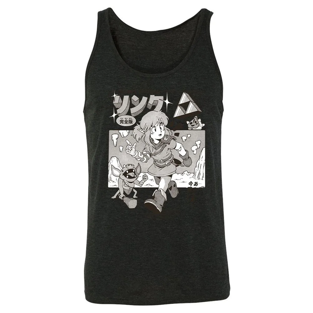 Unisex Jersey Tank - DS6AXGE1 - Charcoal Black Triblend - 5