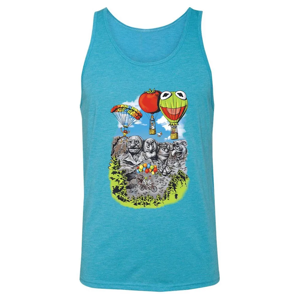 Unisex Jersey Tank - MVHDAP9D - Aqua Triblend - 3