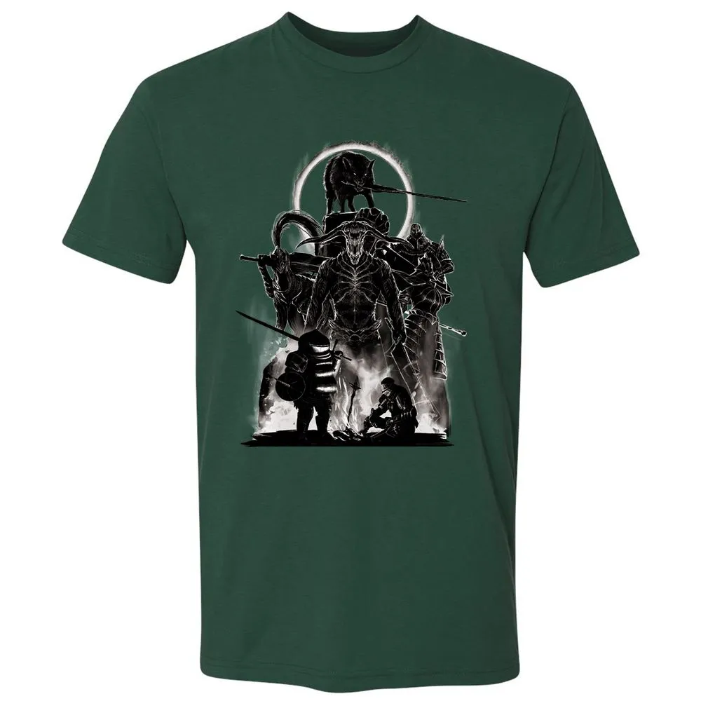 Premium Unisex T-Shirt - 3UKEF935 - Forest Green - 13