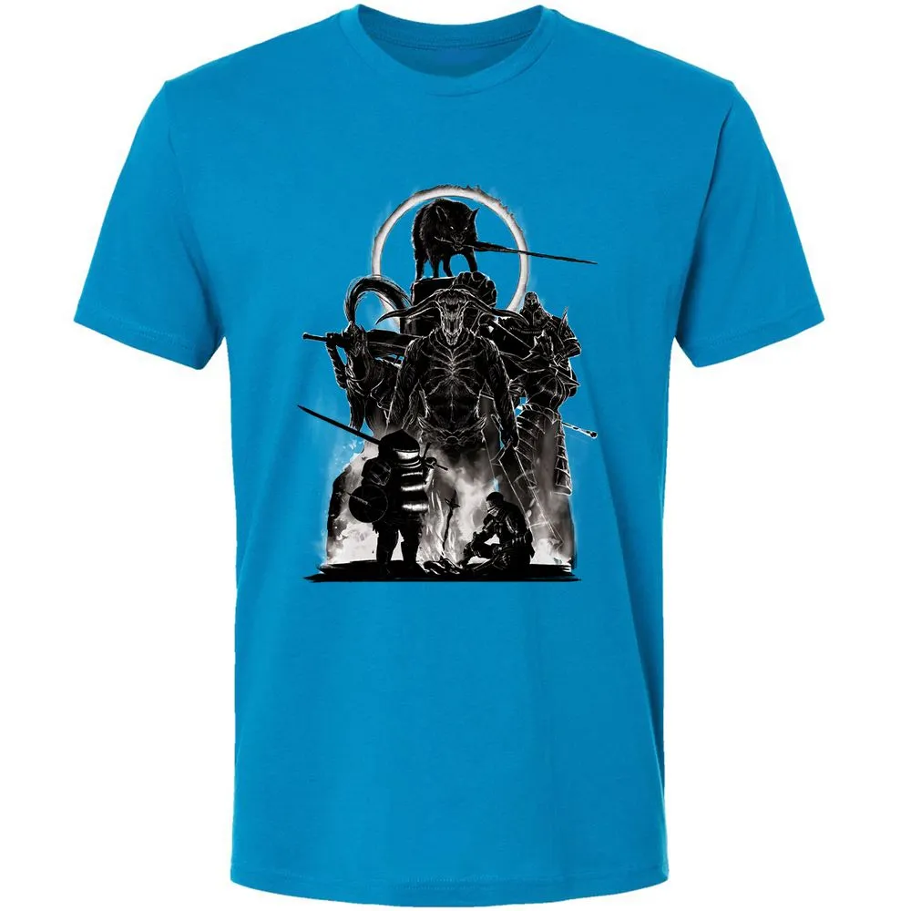 Premium Unisex T-Shirt - 3UKEF935 - Turquoise - 4