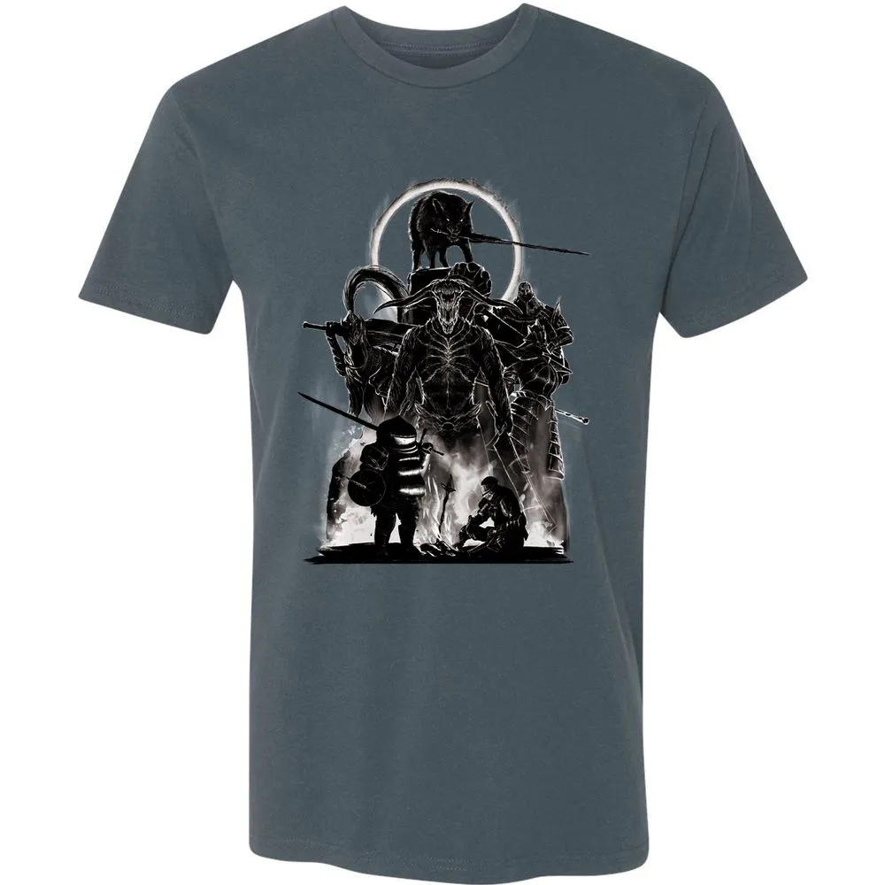 Premium Unisex T-Shirt - 3UKEF935 - Indigo - 15