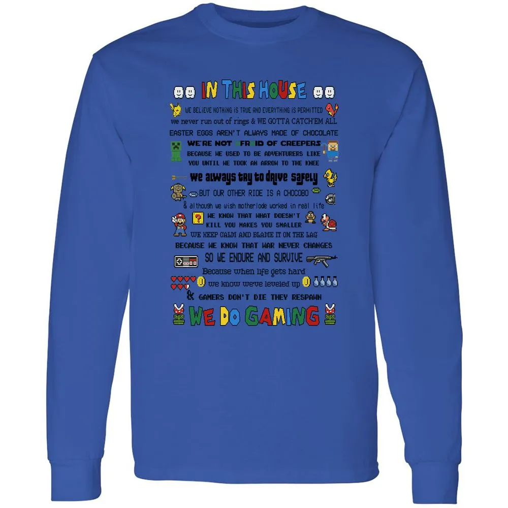 Long Sleeve T-Shirt - BDL173LW - Royal - 4