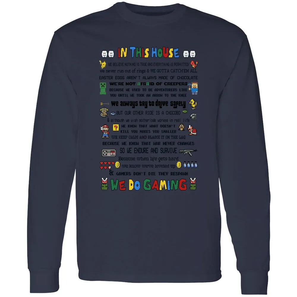 Long Sleeve T-Shirt - BDL173LW - Navy - 12