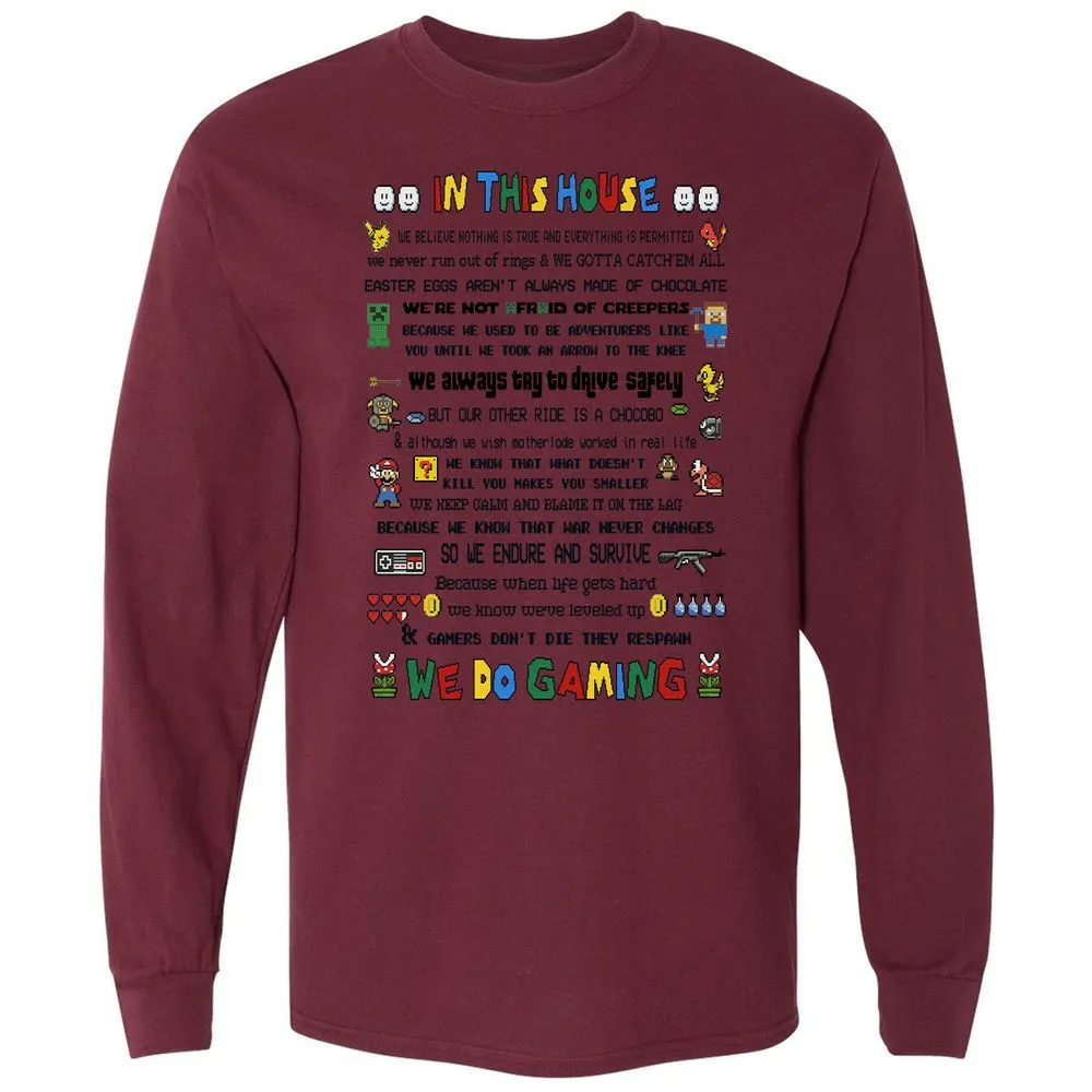 Long Sleeve T-Shirt - BDL173LW - Maroon - 11