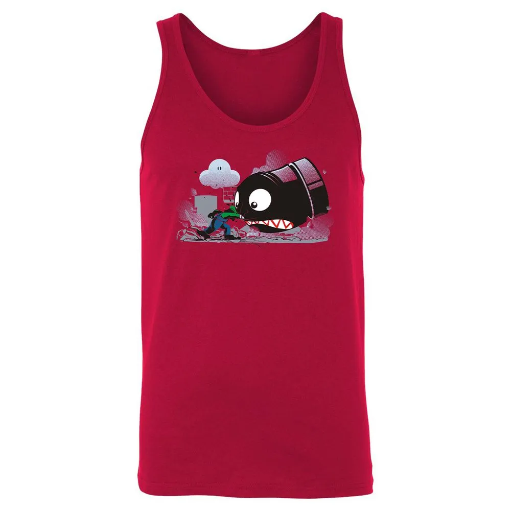 Unisex Jersey Tank - R5ANH9PR - Red - 11