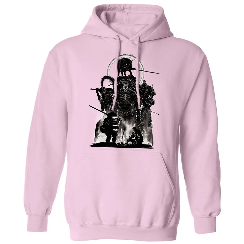 Classic Unisex Hoodie - E8HX2WSM - Light Pink - 3