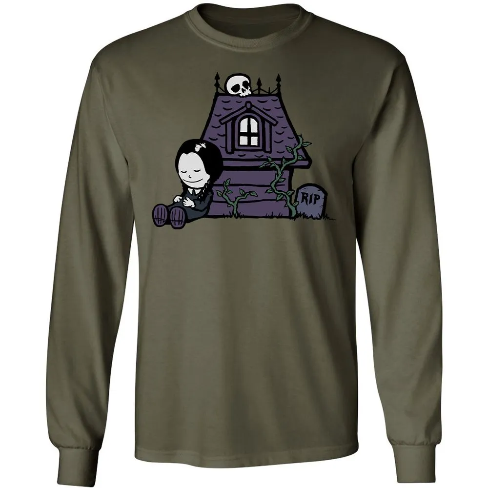 Long Sleeve T-Shirt - DJYSAHK3 - Military Green - 7