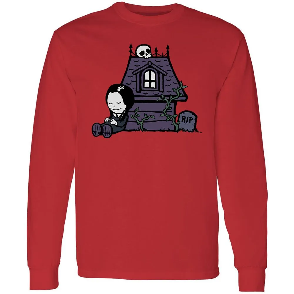 Long Sleeve T-Shirt - DJYSAHK3 - Red - 14