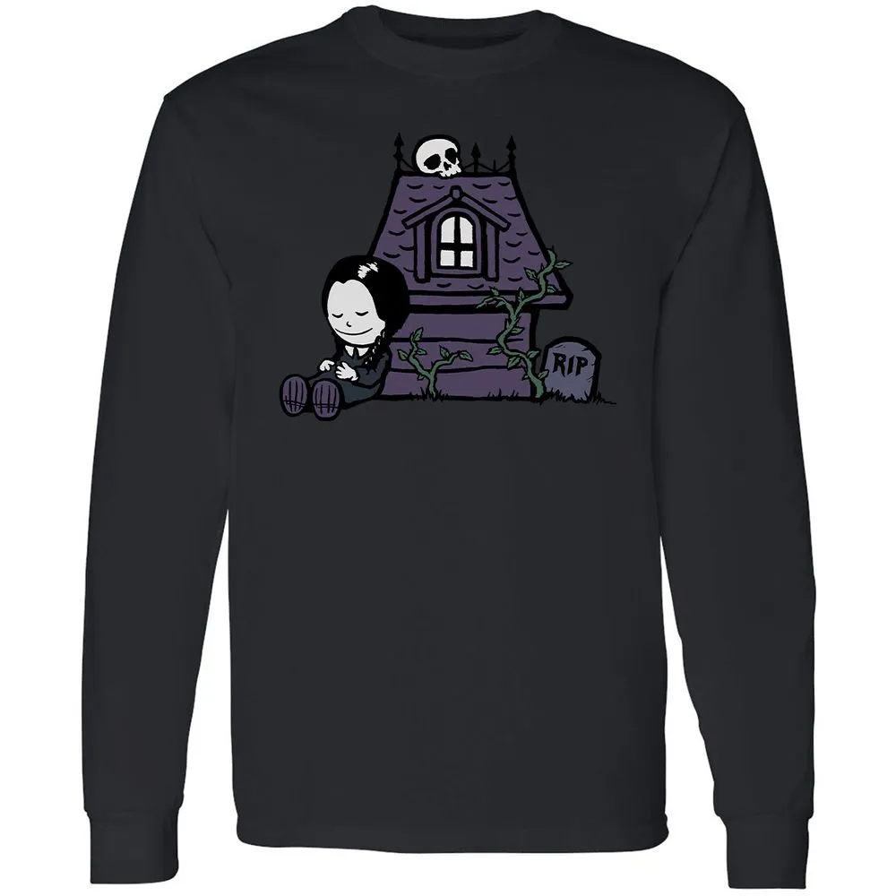 Long Sleeve T-Shirt - DJYSAHK3 - Black - 16