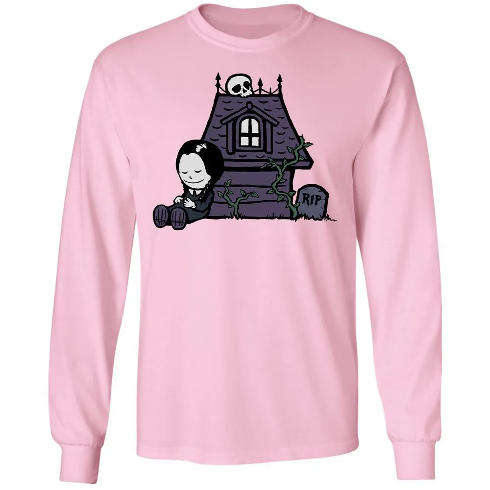 Long Sleeve T-Shirt - DJYSAHK3 - Light Pink - 3