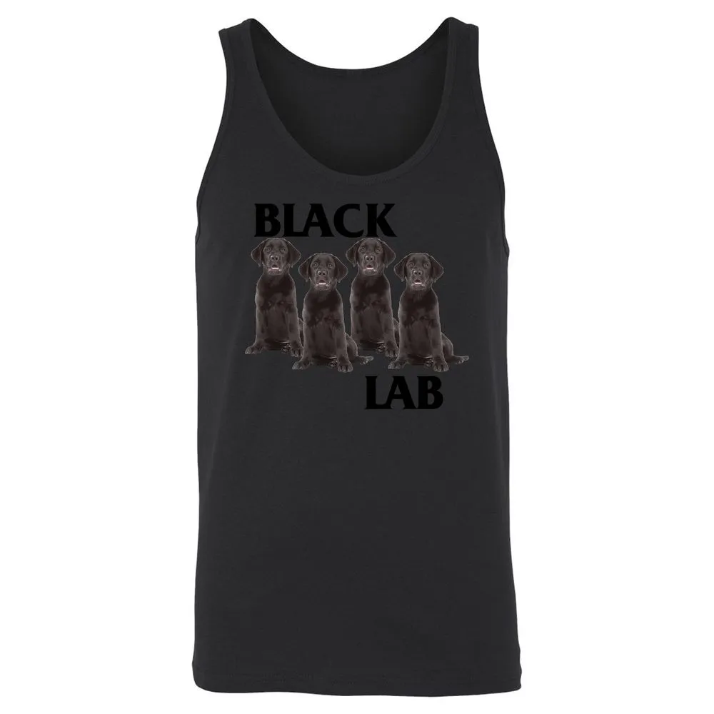 Unisex Jersey Tank - 8143XHMQ - Black - 14