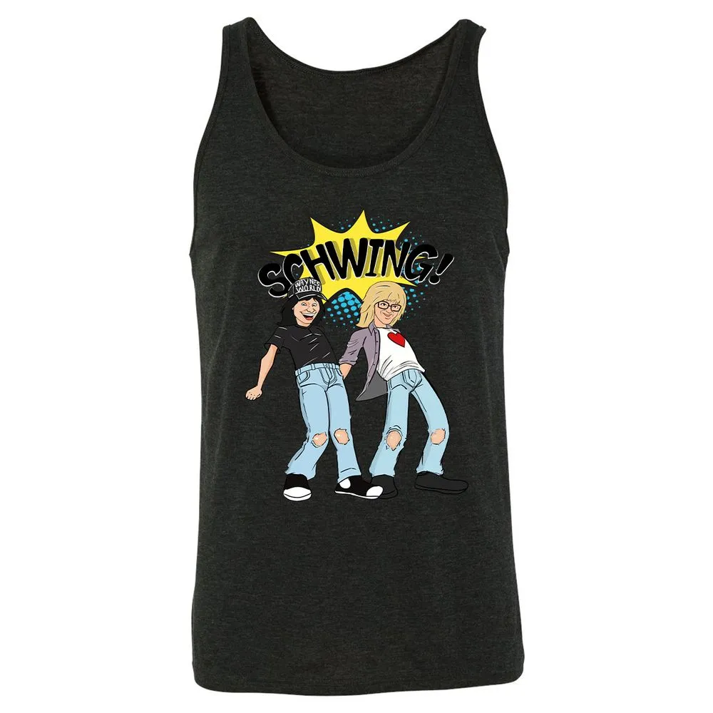 Unisex Jersey Tank - 2GFJQ7G8 - Charcoal Black Triblend - 5