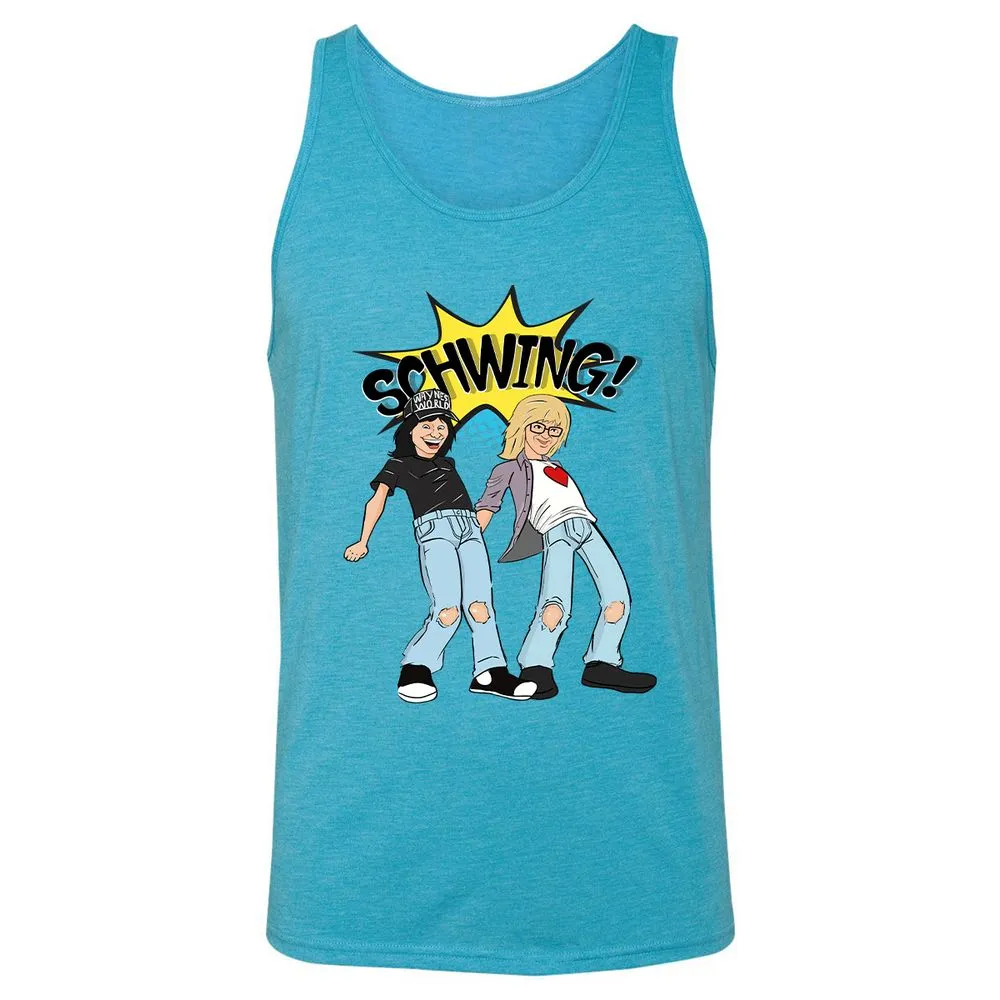 Unisex Jersey Tank - 2GFJQ7G8 - Aqua Triblend - 3
