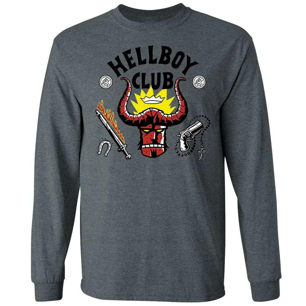 Long Sleeve T-Shirt - 4A4DVUDE - Dark Heather - 15