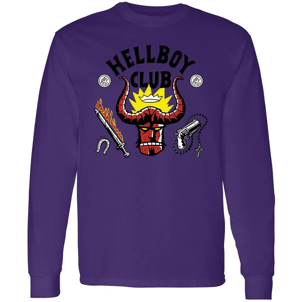 Long Sleeve T-Shirt - 4A4DVUDE - Purple - 13