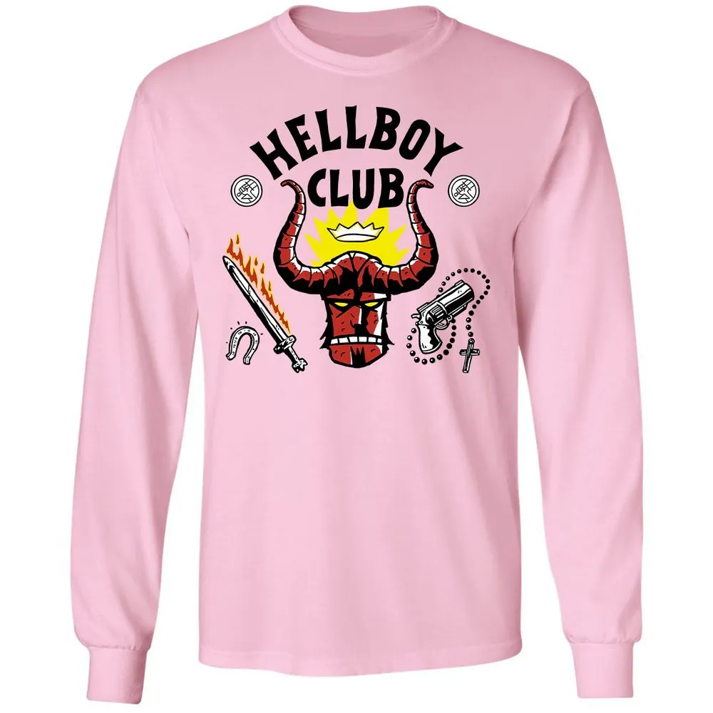 Long Sleeve T-Shirt - 4A4DVUDE - Light Pink - 3