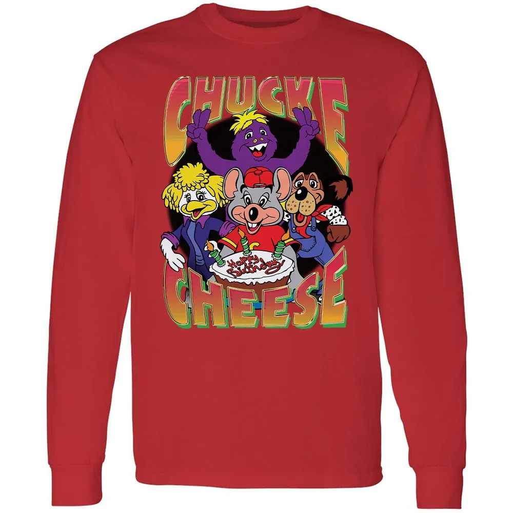 Long Sleeve T-Shirt - 35VHX47E - Red - 14