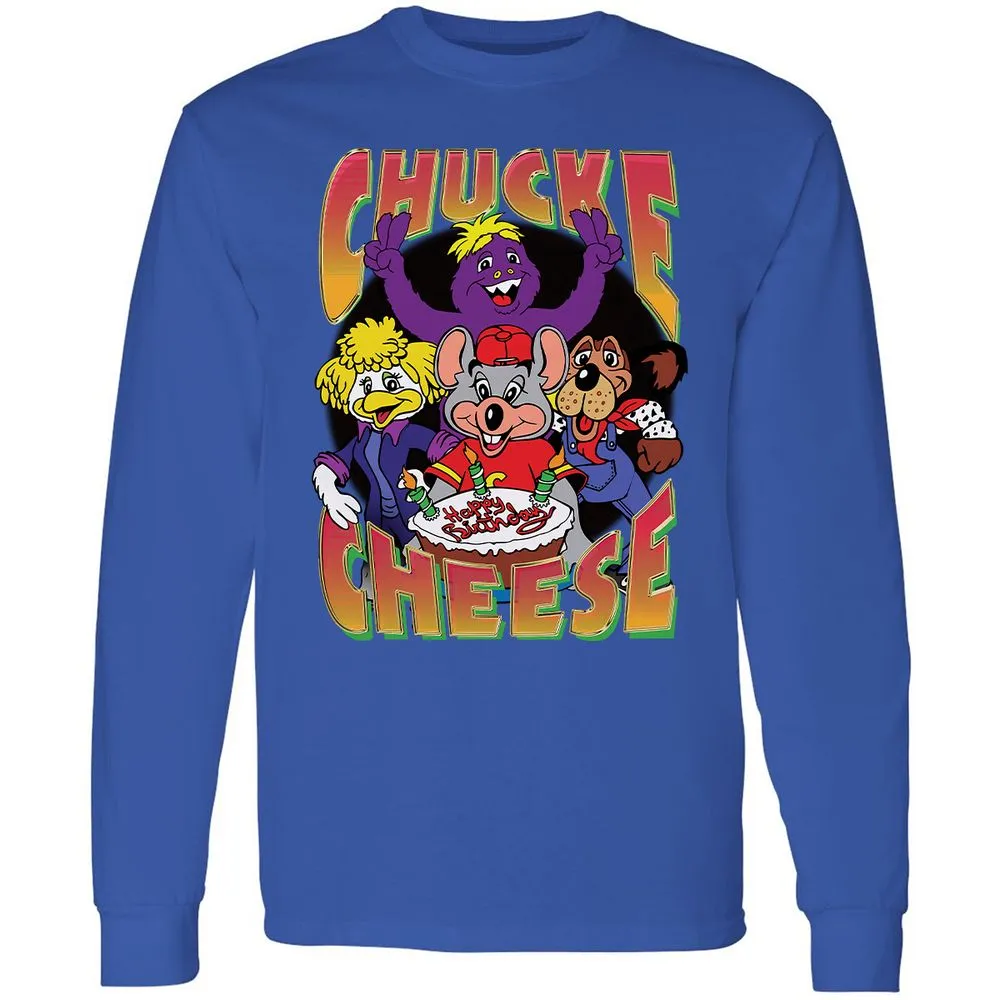 Long Sleeve T-Shirt - 35VHX47E - Royal - 4