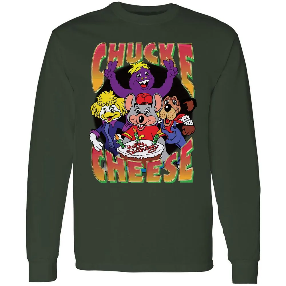 Long Sleeve T-Shirt - 35VHX47E - Forest Green - 8