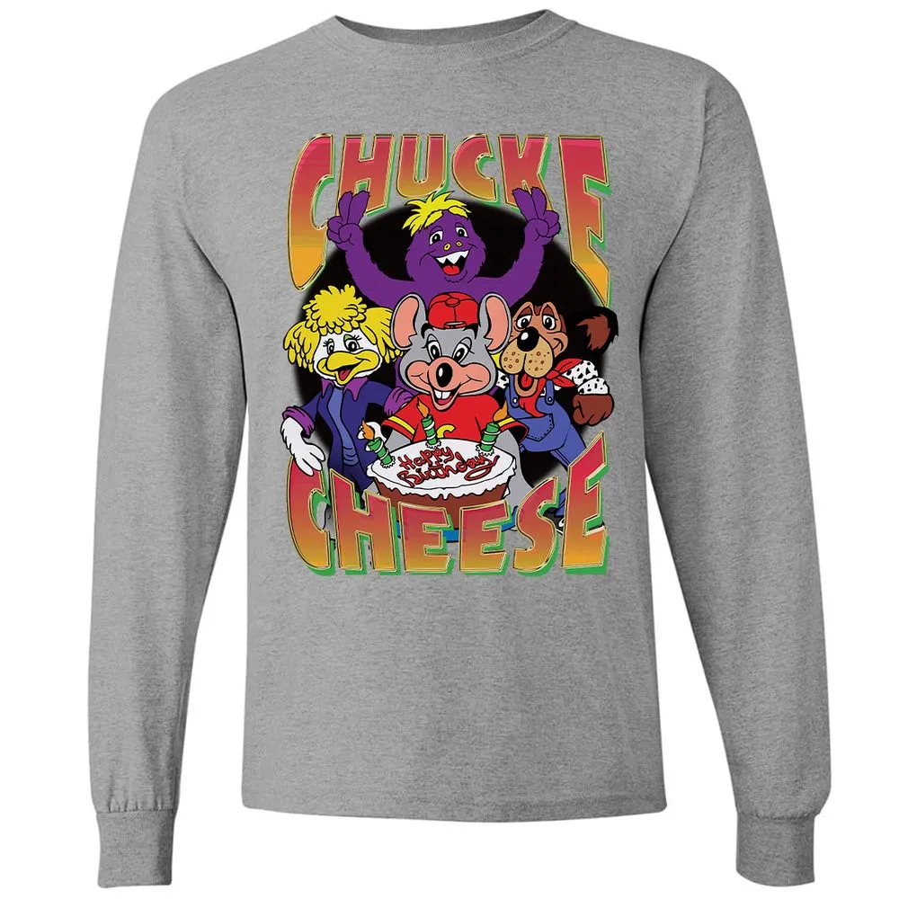 Long Sleeve T-Shirt - 35VHX47E - Graphite Heather - 6
