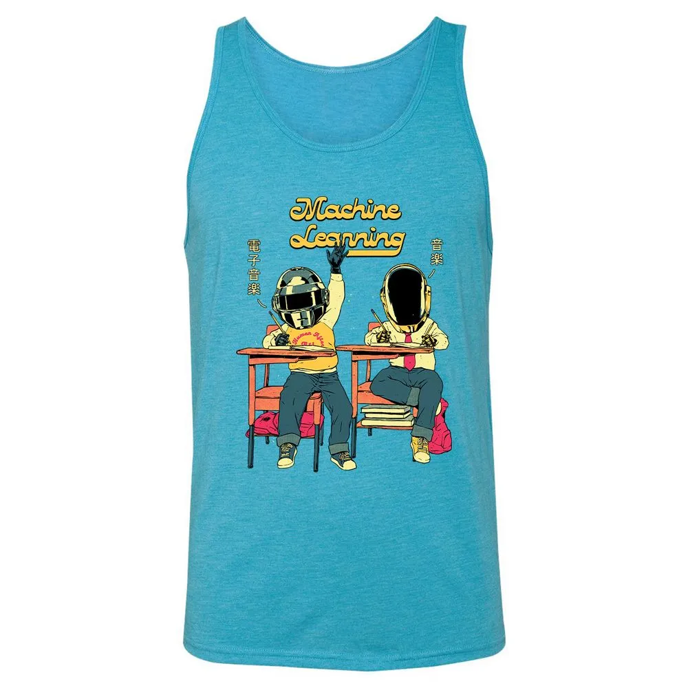 Unisex Jersey Tank - RSCWZK9X - Aqua Triblend - 3