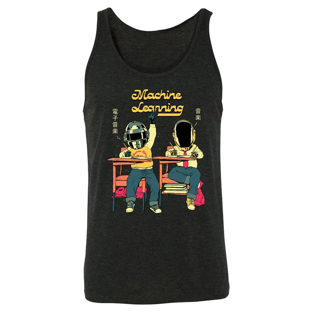 Unisex Jersey Tank - RSCWZK9X - Charcoal Black Triblend - 5