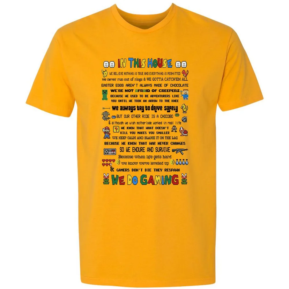 Premium Unisex T-Shirt - RT5KX615 - Gold - 12