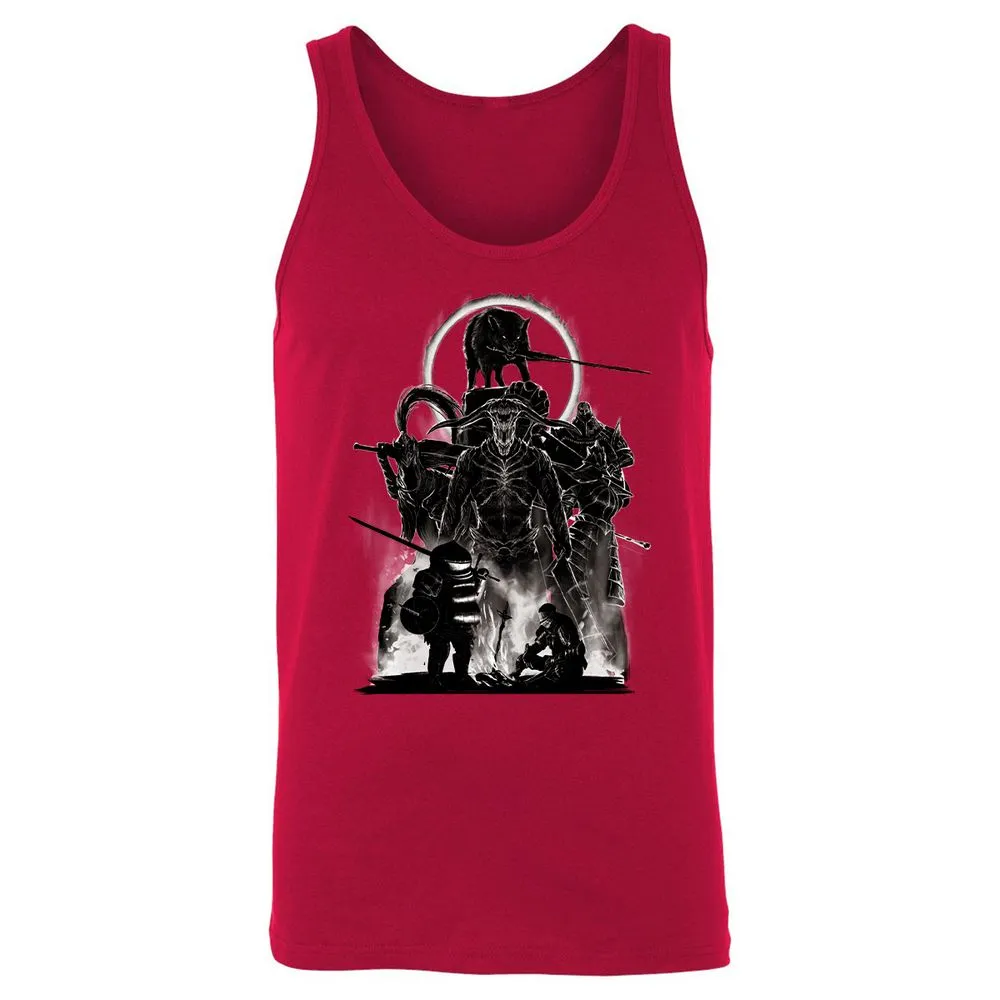 Unisex Jersey Tank - GWNWSLVV - Red - 11