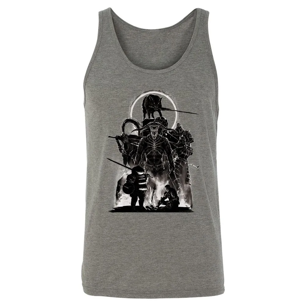 Unisex Jersey Tank - GWNWSLVV - Grey Triblend - 2