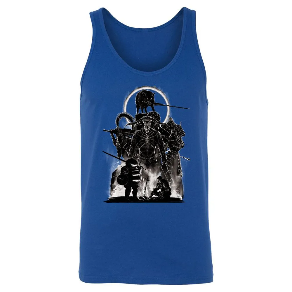 Unisex Jersey Tank - GWNWSLVV - True Royal - 13