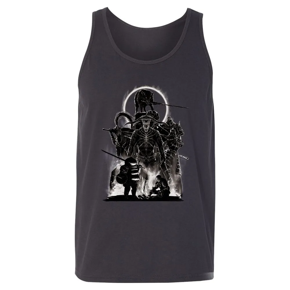 Unisex Jersey Tank - GWNWSLVV - Dark Grey - 7
